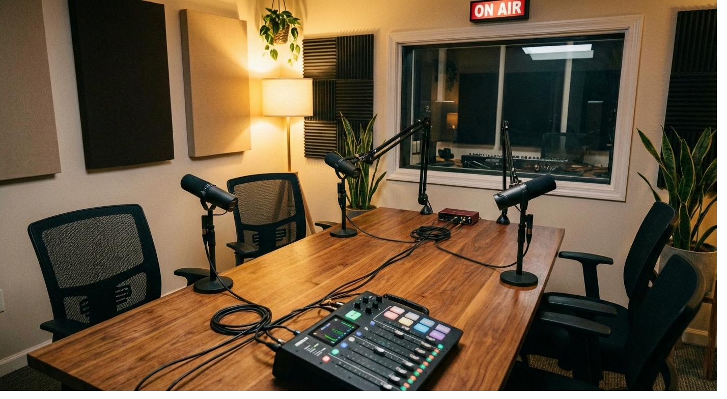 Podcast Recording Suite